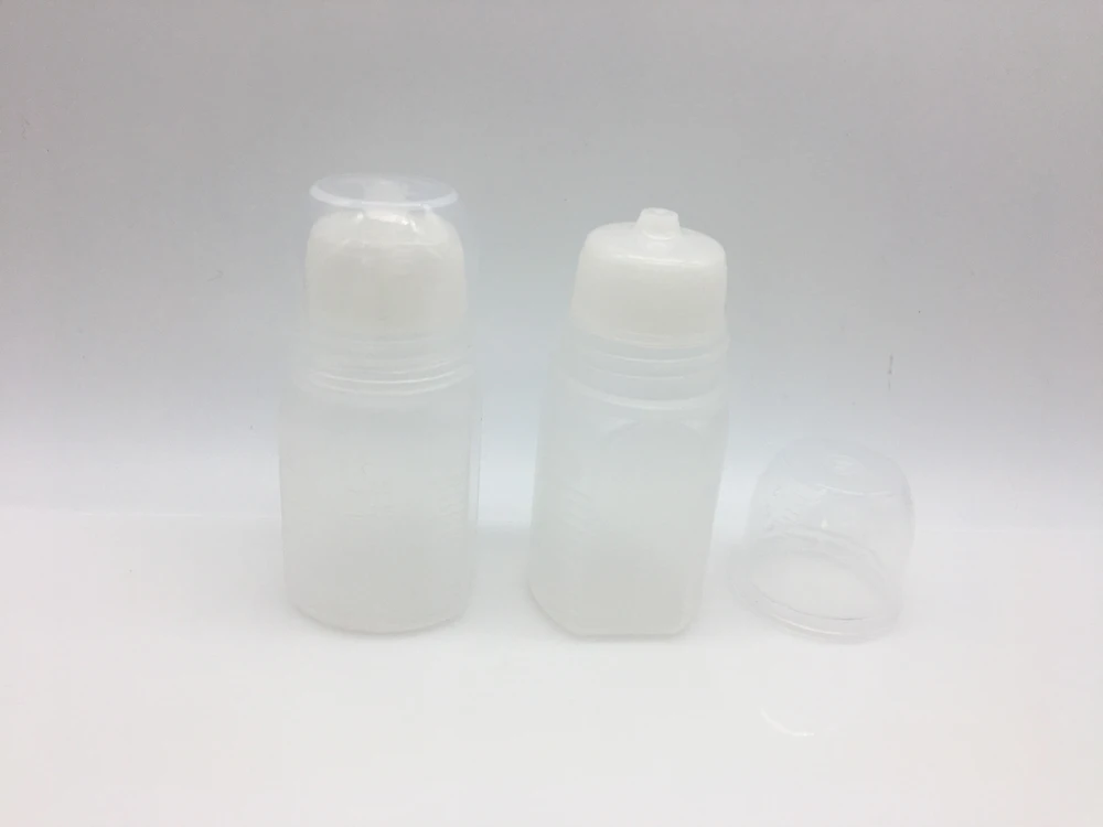 30ml, 60ml and 100ml plastic cough syrup bottle with measuring cup