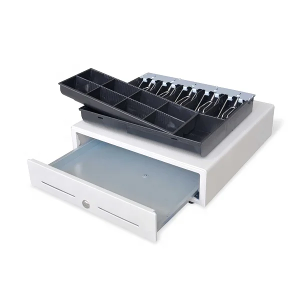 MK-410 4 bills 8 coins POS terminal 12V/24V money box electronic cash drawer