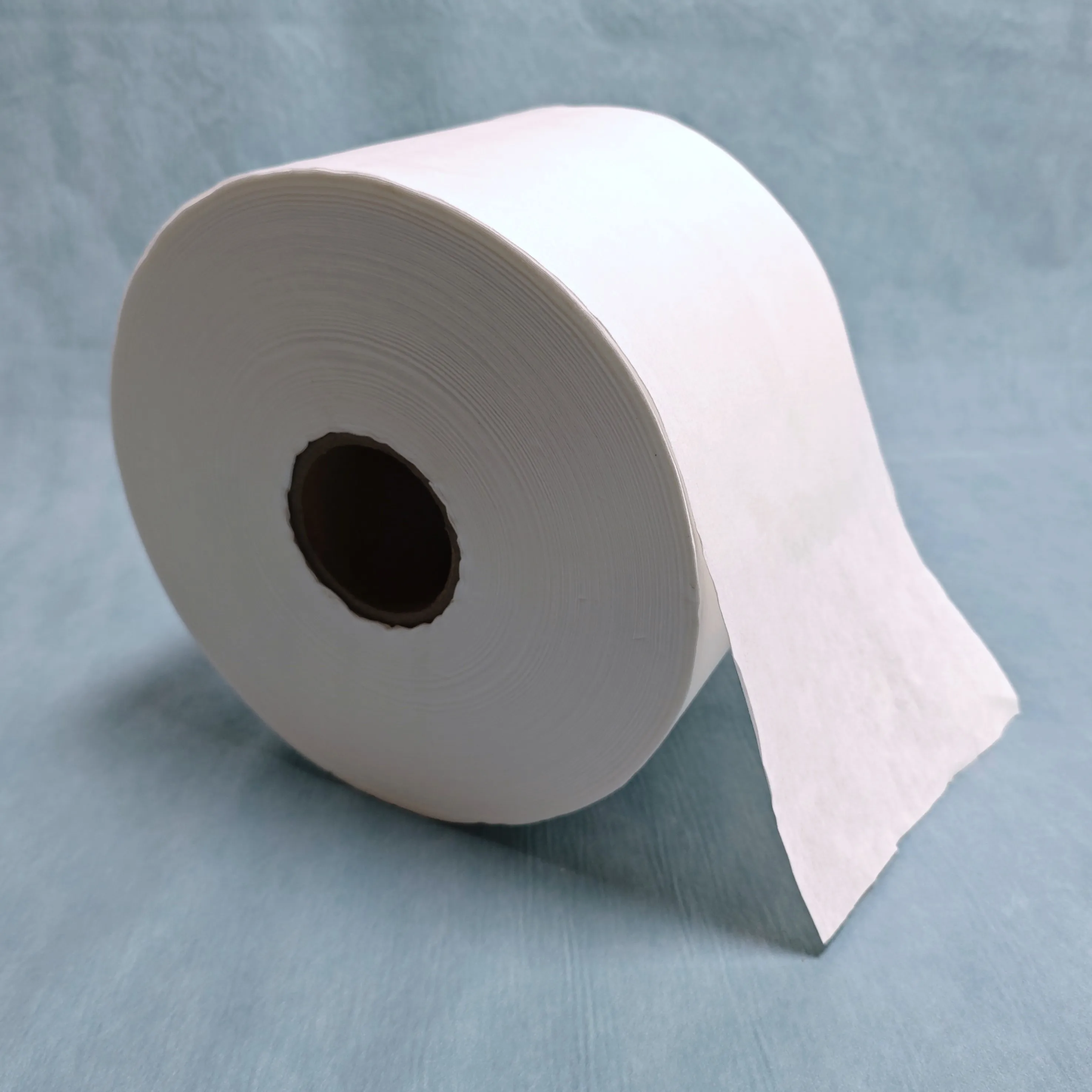 Manufacturer Customized nonwoven fabric roll Wood Pulp paper spunlace nonwoven fabric hydrophilic wet wipes