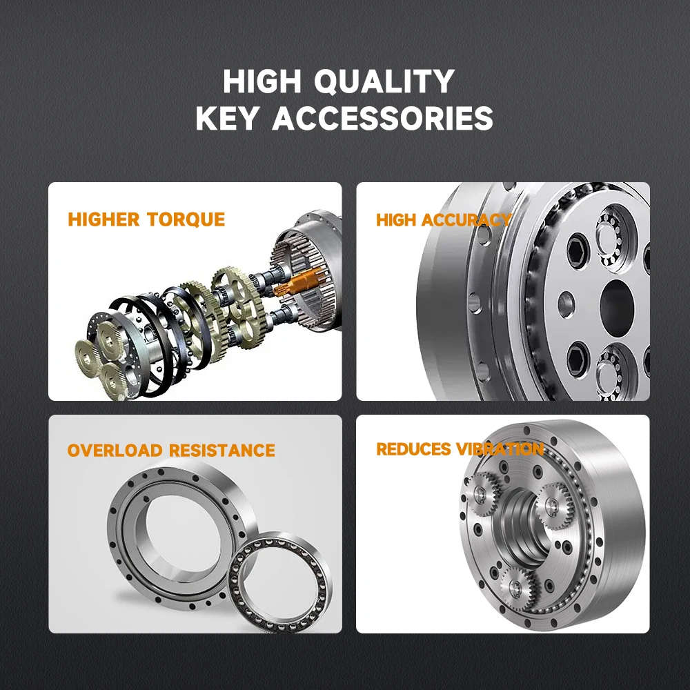 Cycloidal Pinwheel Reducer RV-C Series Servo Mini Harmonic Drive Robot Arm Reducer Factory Direct Sales