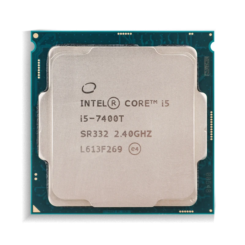 For Intel Core i5-7400T Quad-Core 3.0GHz Desktop CPU 6M 35W LGA 1151 Processor Used New Refurbished with L3 Socket