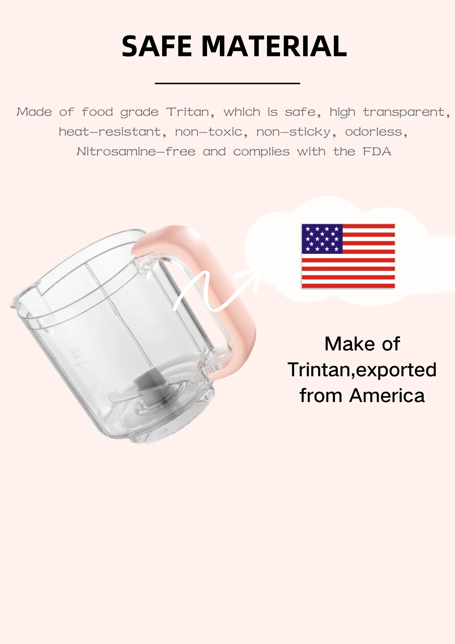 2022 new Factory Price household  portable cooker  steam and stir function baby food processor food mixer