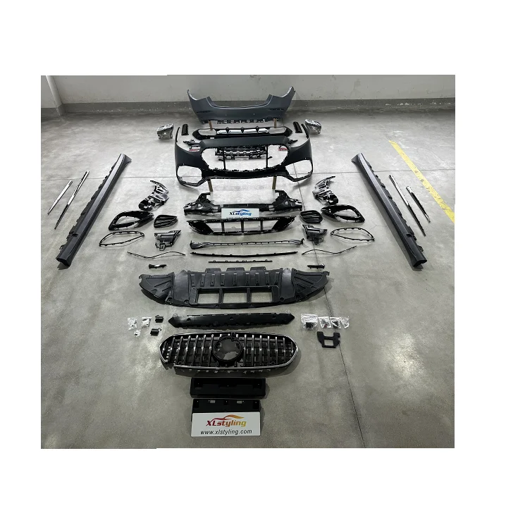 Car conversion facelift upgrade S63 AMG Front rear bumper bodykit For Mercedes Benz W223 Body Kit