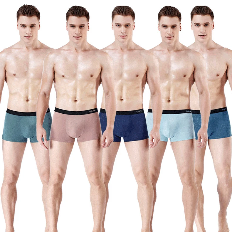 Оптовая продажа, Модальные трусы на заказ, мужские боксеры, шорты, нижнее белье, хлопковые мягкие трусы, нижнее белье, б/у одежда, в наличии