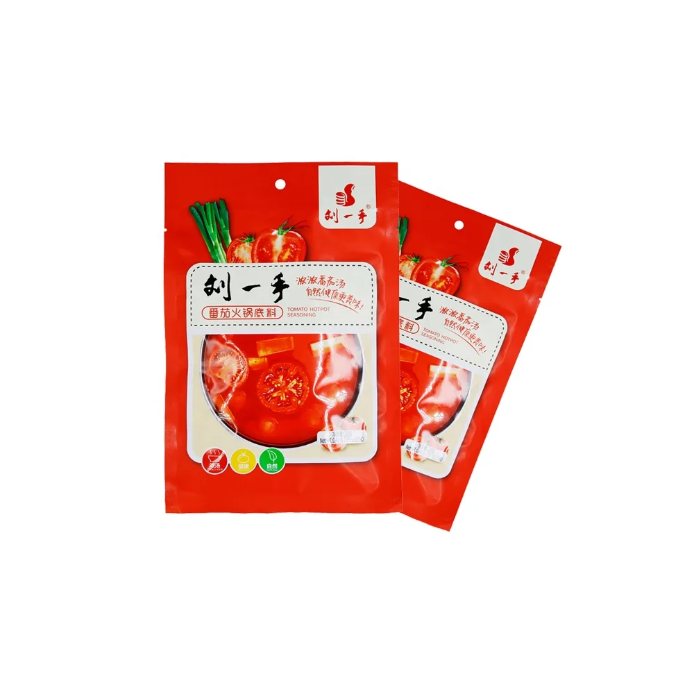Tomato-flavor hot pot seasoning real ingredients taste delicious and not spicy hot pot base
