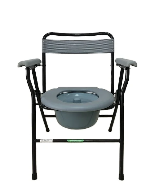 2021High-quality camping chair adult toilet chair for the elderly disabled