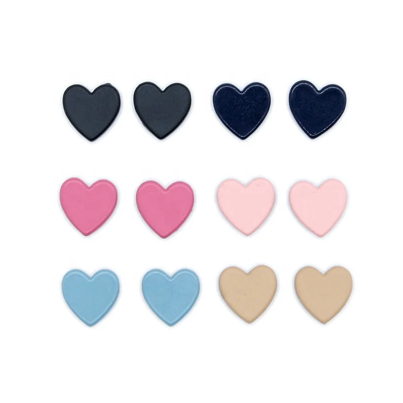 Paint Color Heart Rivets For Children