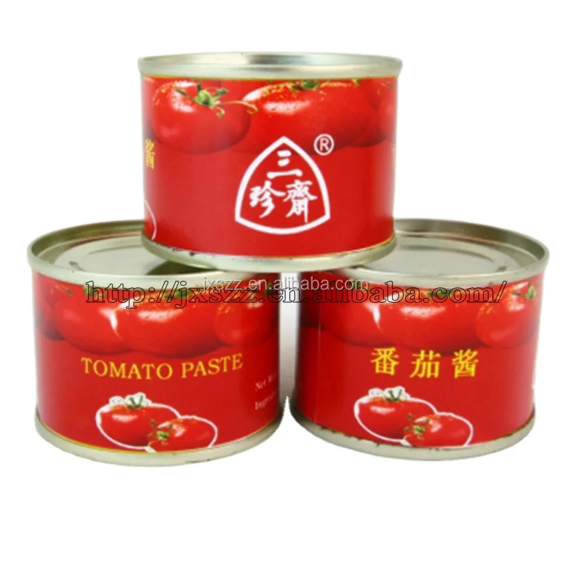 High quality and best price double concentrated tomato paste for sale wholesale tomato paste with 198G