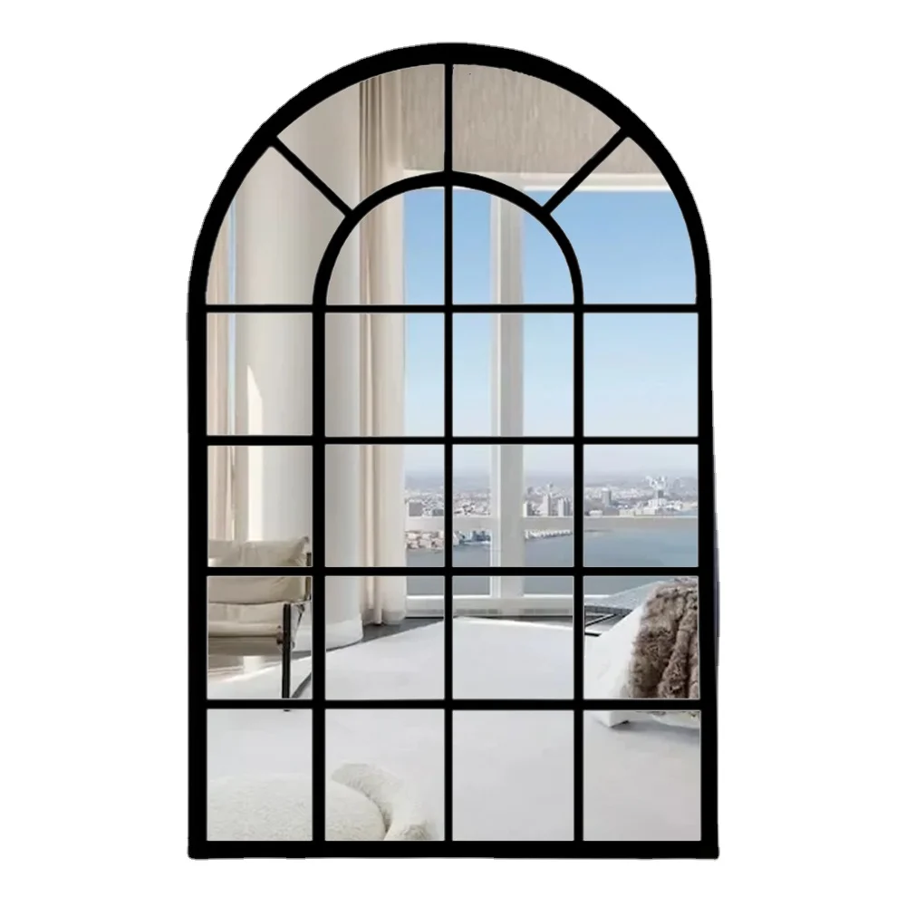 Full Length Dressing Mirror Wall Mounted Ironing Board With Iron Frame Floor Window Type Decorative Espejo Miroir Spiegel Mirror
