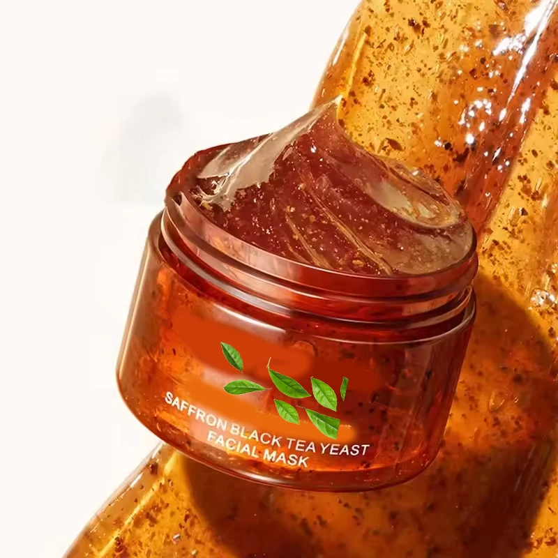 Korean rose black tea Face Masks Full Face Jelly Moisturizing anti aging wrinkle removal Centella Sleeping Facial Mud Mask