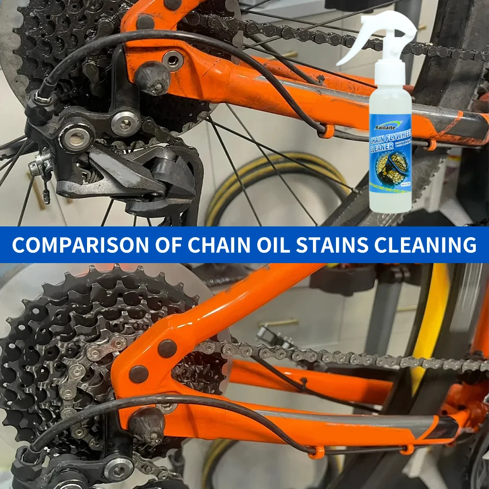 Efficient Bicycle Chain Cleaner Spray Bike Maintenance Solution-Cleaner for Bike