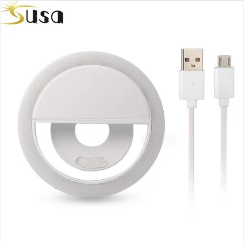 Hot Sales Led Clip On Selfie Light Ring Flash Camera For Smart Phone Photography Fill Light