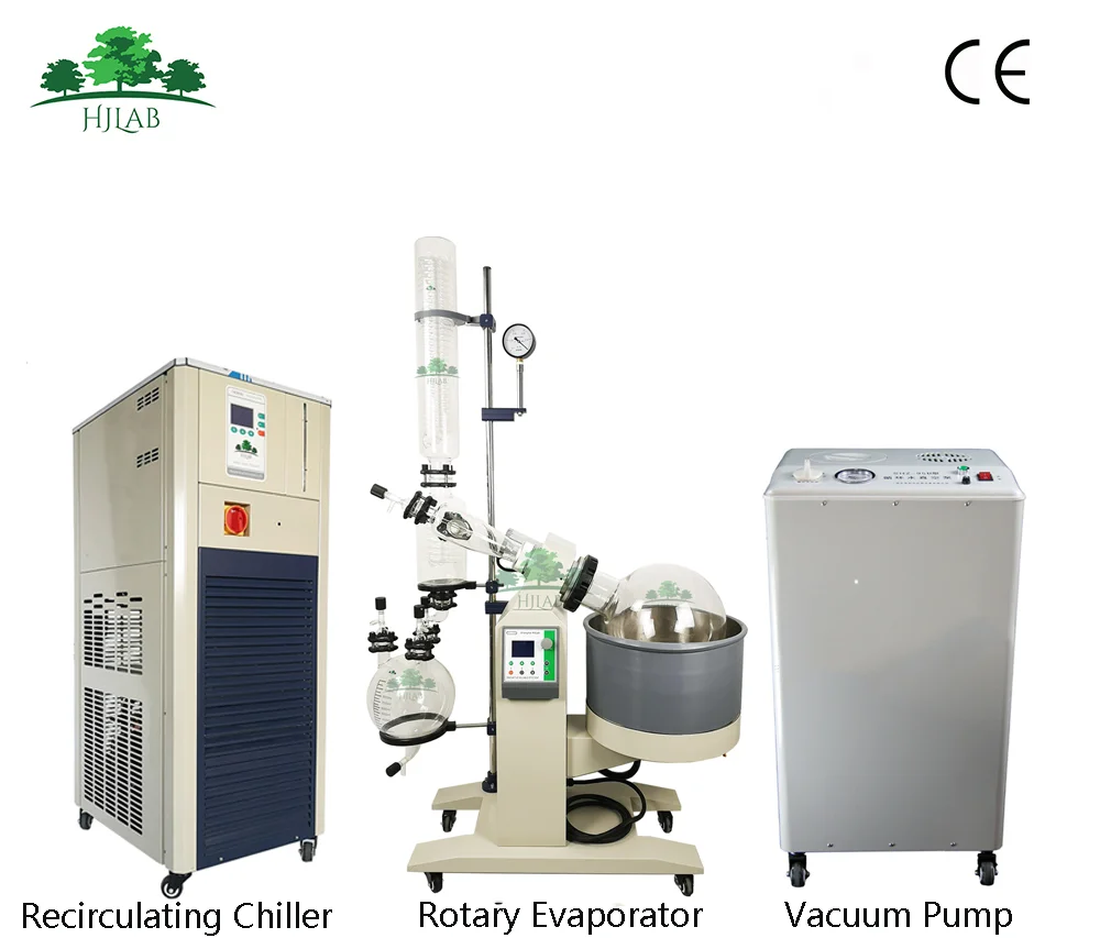 20L Rotary Evaporator Rotovap with cold trap for vacuum distillation