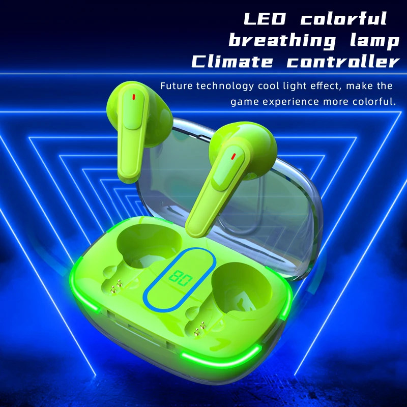 2023 Original Air Pro 70 LED Display in-ear mini earphone Wireless Stereo earbuds low latency Gaming Headsets