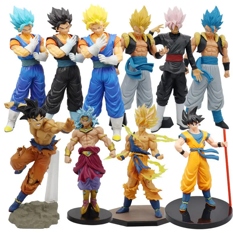 Фабрика оптовая продажа готовые к отправке Новые 10 см 4 дюйма драконы Ba11 Goku Vegeta Buu модель из ПВХ игрушки фигурки аниме