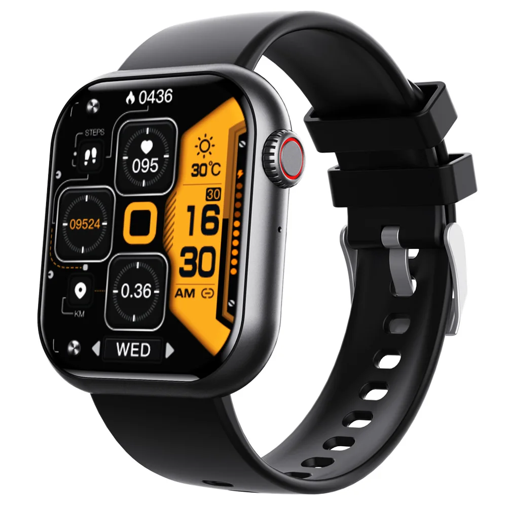 F57 Blood Sugar Smart Watch 1.9 Bluetooth Talk Watch Siri Voice Assistant Multi-sport mode Blood oxygen bracelet