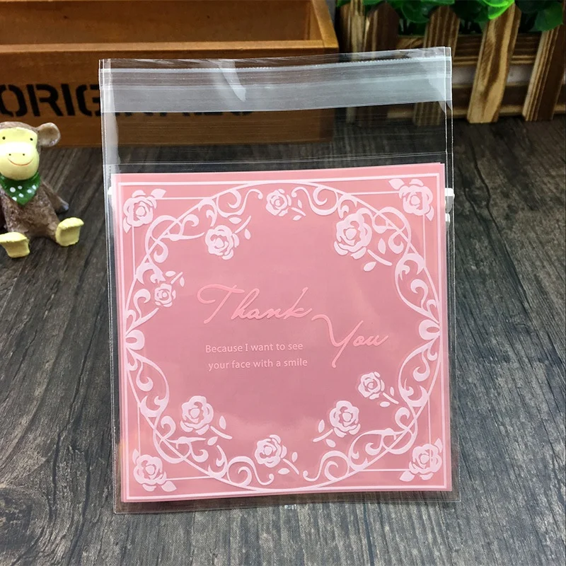 2024 Factory wholesale low price transparent self-adhesive seal clothes opp packing plastic bag