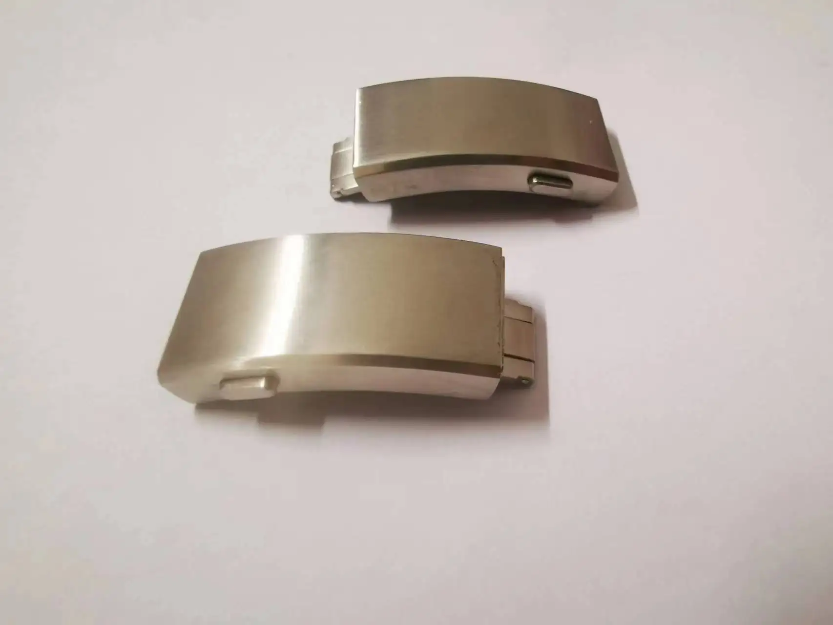 High quality dive watch clasp custom logo watch buckle parts adjustable bracelet clasp