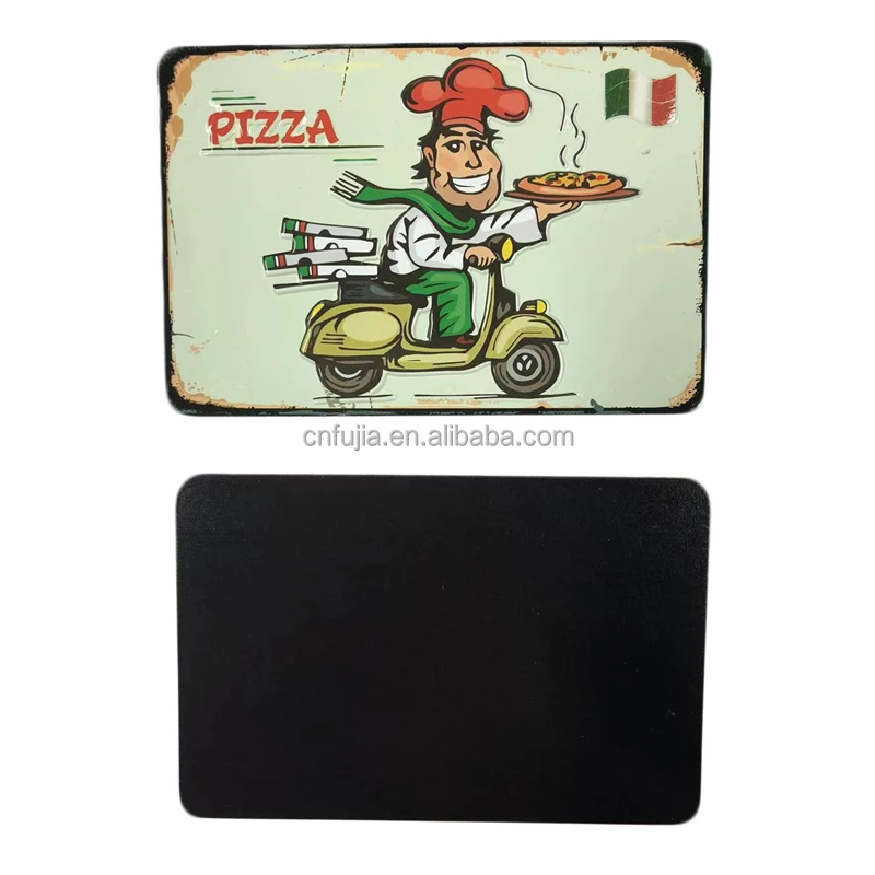 Custom Tourist Souvenir Aluminum Plate Metal Fridge Magnets/Refrigerator Magnet