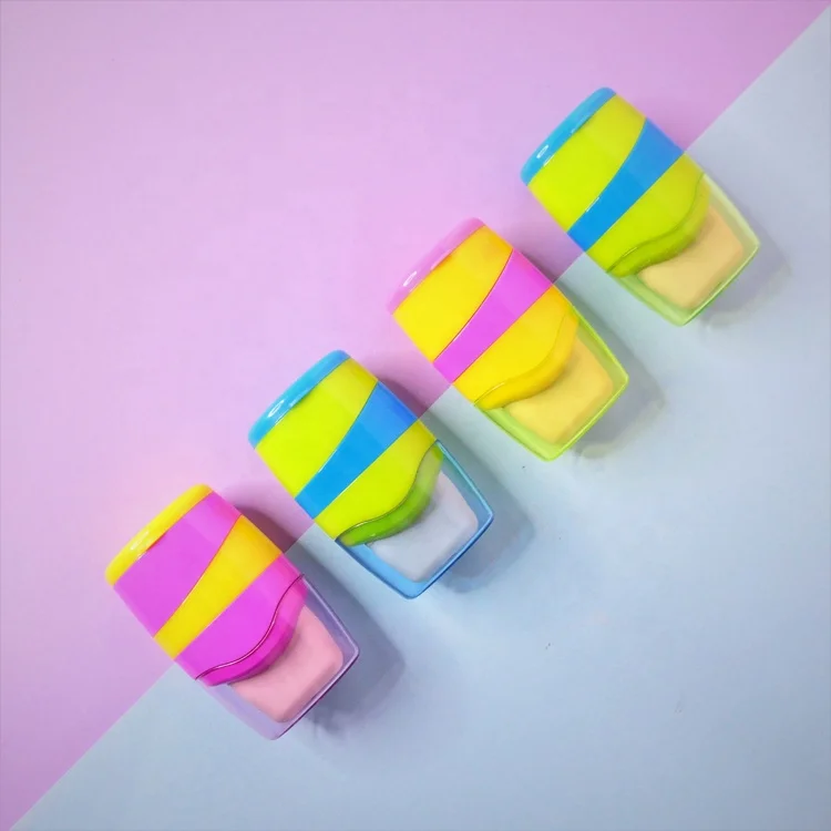 Double Holes Manual Customised Pencil Sharpener Multi-function Pencil Sharpener With Eraser