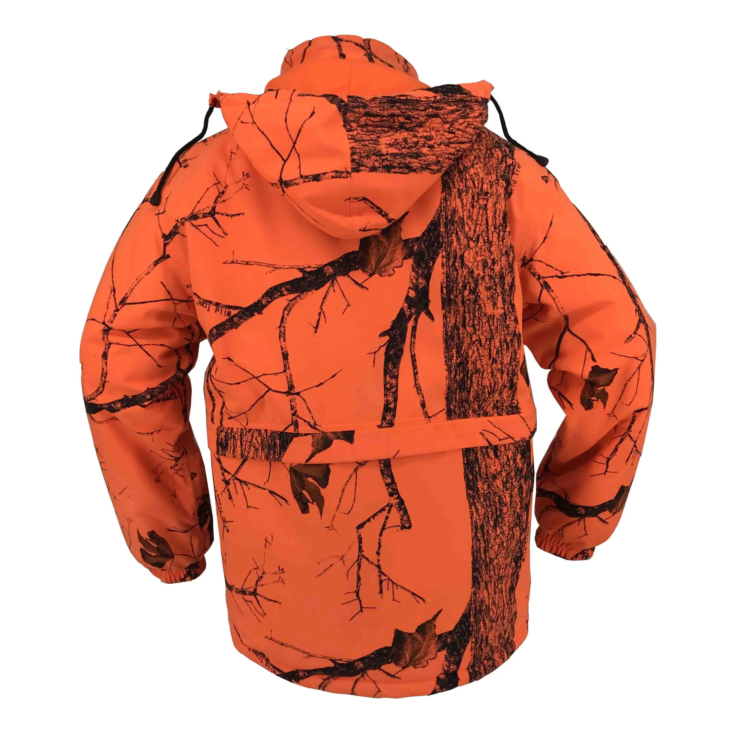 Men Winter Orange Forest Hunting Shooting Camo Insulated Jackets For Deer Hunting Games