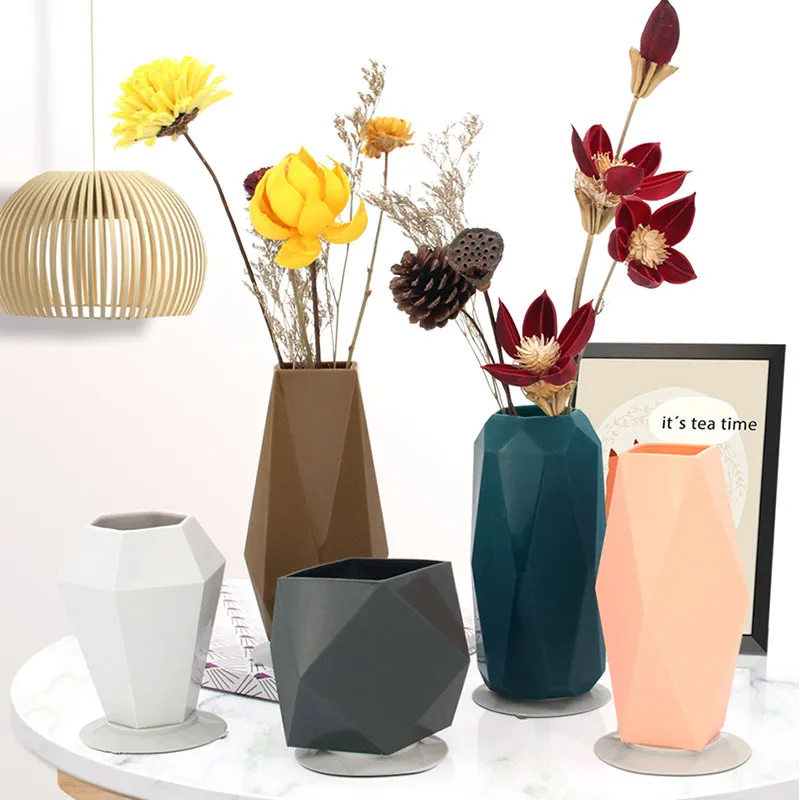 Silicone Vase Silicone Flower Vase Plant Flower Pot with Strong Suction Cup Flower Vase