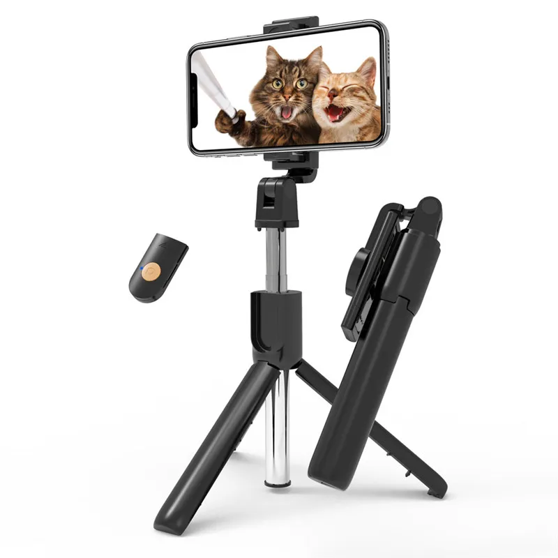  360 градусов свободное вращение видоискатель K10 зеркало смартфон штатив селфи палка с дистанционным