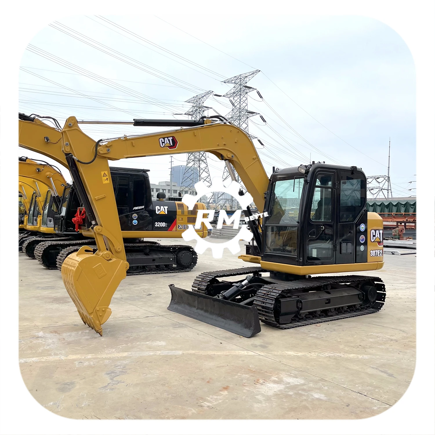 Японский оригинальный Подержанный мини-экскаватор cat307e2 хорошего качества подержанный экскаватор cat 305e2 306e2 307e2 308e2 гидравлический насос для продажи