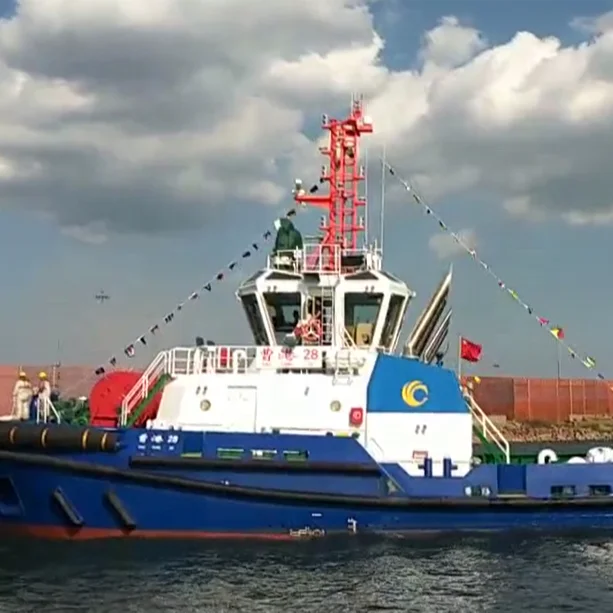 HIKOS 61m Steel Tug Boat for offshore use with 4800hp engine China manufacturer