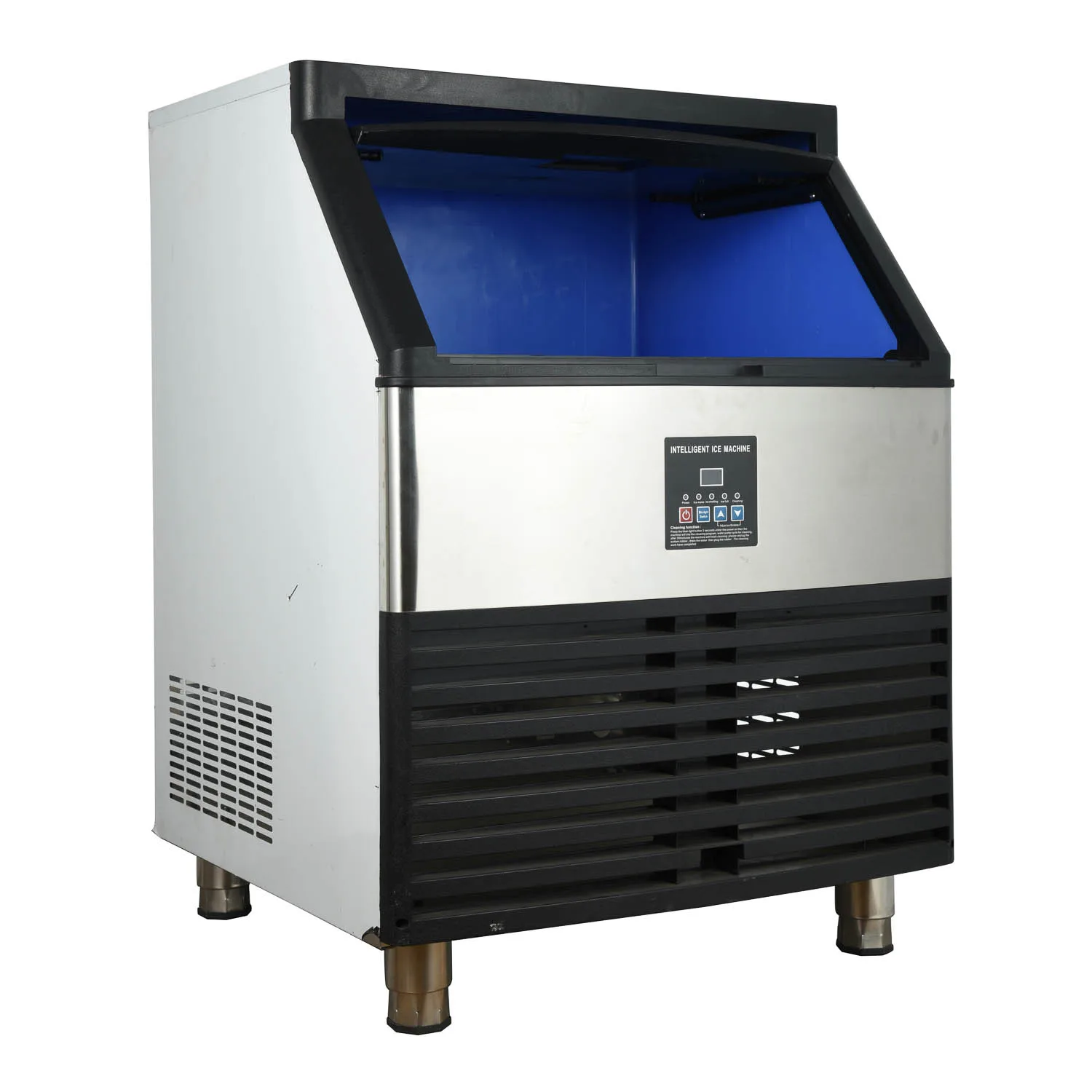 Commercial Ice Maker Air-Cooled 100kg/24h Ice Cube Machine for Bar Use