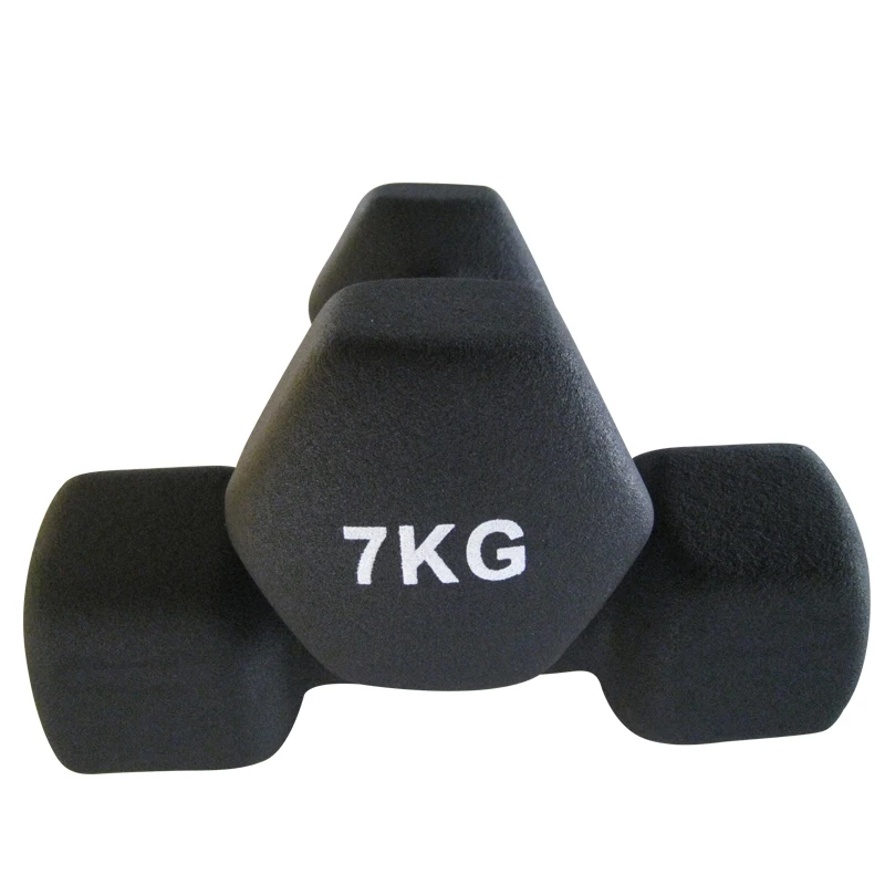 
Wholesale new popular gym fitness cross fit equipment accessories Neoprene dumbbell -STRAIGHT HANDLE 