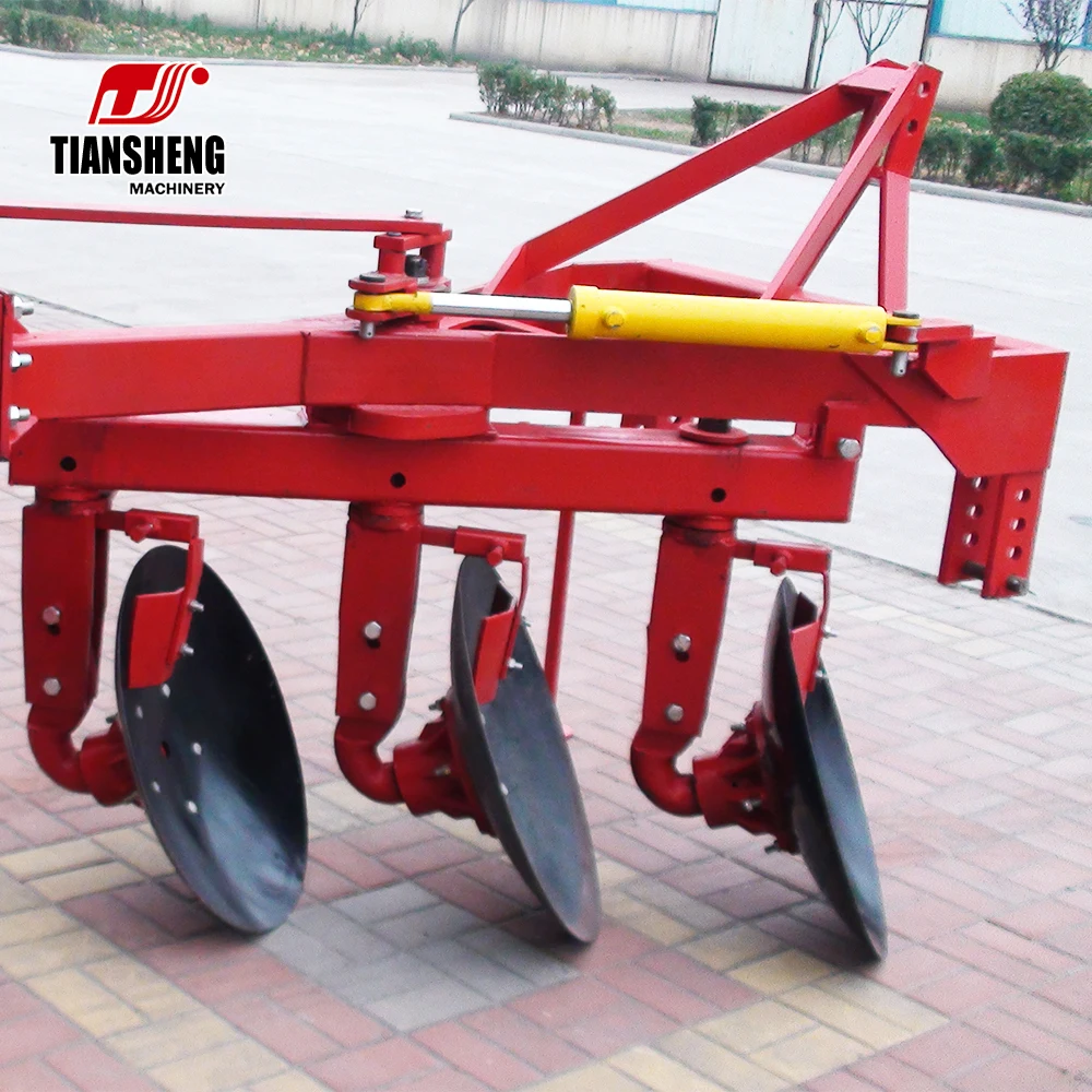 TIANSHENG Disc plows Hydraulic Reversible Plow  mini farm tractor plow