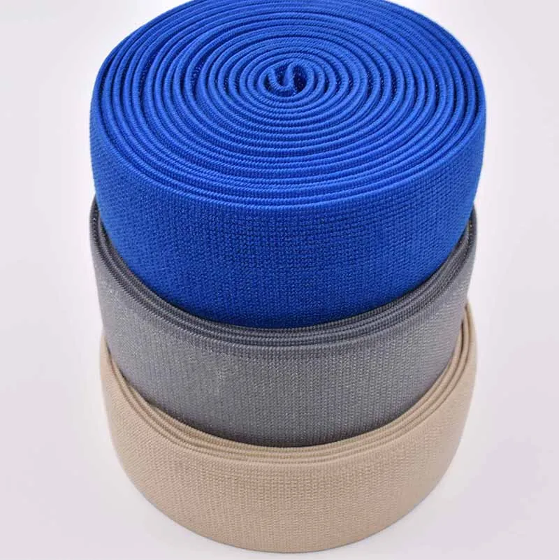 Custom Size Elastic Hook And loop Strap Adjustable Bike Strap Cable Tie elastic strap for binding hook elastic fastener tape