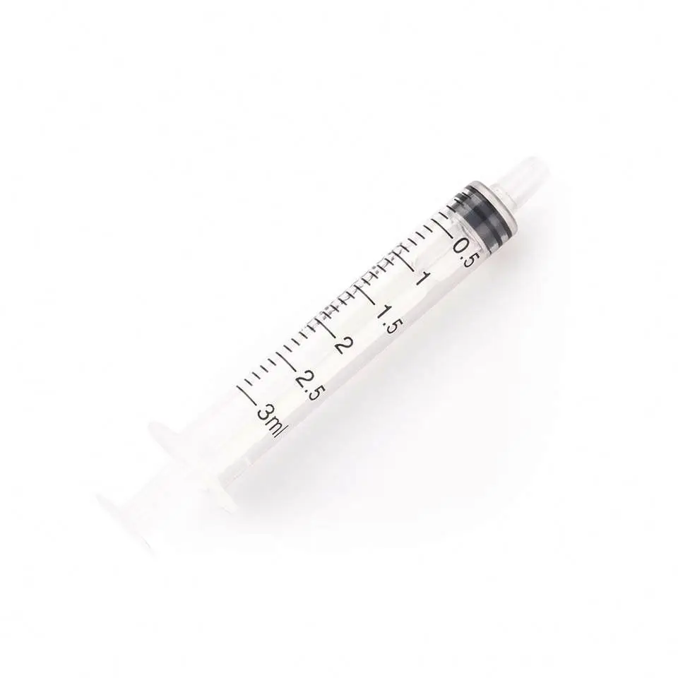 Disposable syringe 30cc 3 ml 4 ml 5cc 6 ml syringe without needle
