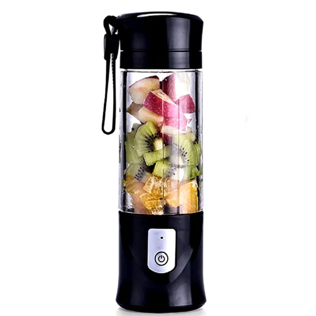 15oz BPA бесплатно детское питание для отдыха на открытом воздухе для дома и офиса USB соковыжималка Малый блендер качает смузи портативный блендер аккумуляторная батарея