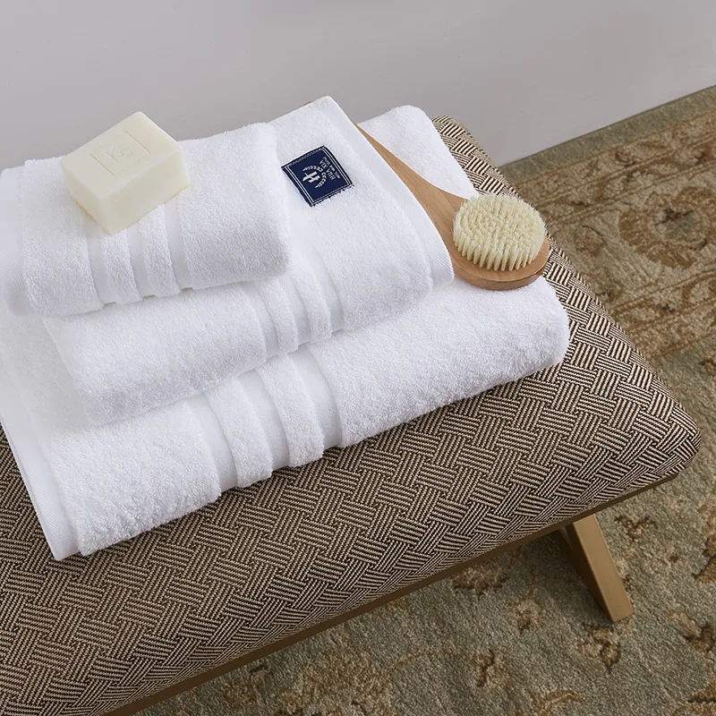 Hotel towels luxury cotton bath embroidery custom logo towels bath 100% cotton hotel bath towel