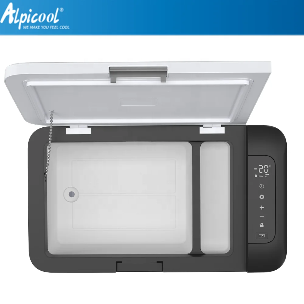 Холодильник Alpicool 12 В, автомобильный холодильник, портативный компрессор, мини-морозильник для лагеря, кухни