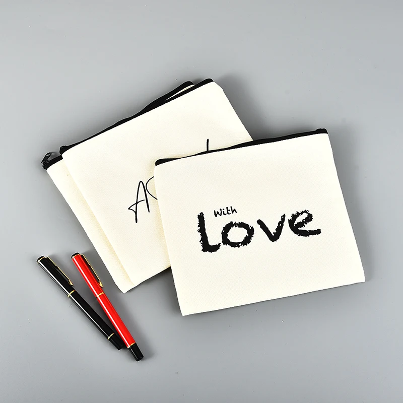 Custom Logo Tear resistant Waterproof Small Lightweight Cosmetic Makeup Bag Dupont Tyvek Pouch