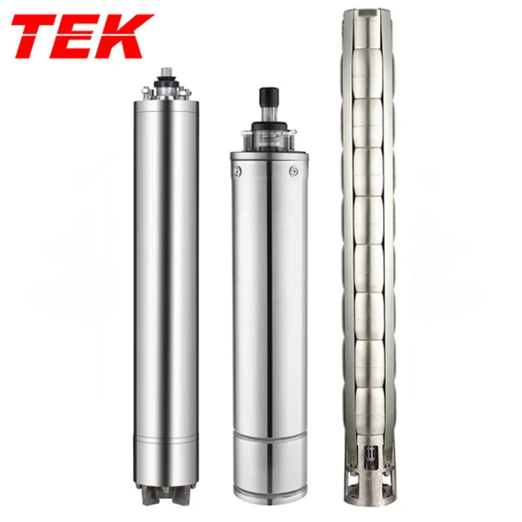 4TS30-5 4SP30-5 4SJ30-5 4-inch 30-m3/hr 5-stage Stainless Steel Deep Well Multistage Submersible Bore Pump Manufacturer OEM