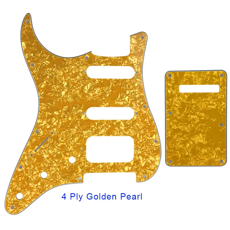Standard St SSH Guitar pickguard & Back Plate Scratch  For Left Handed