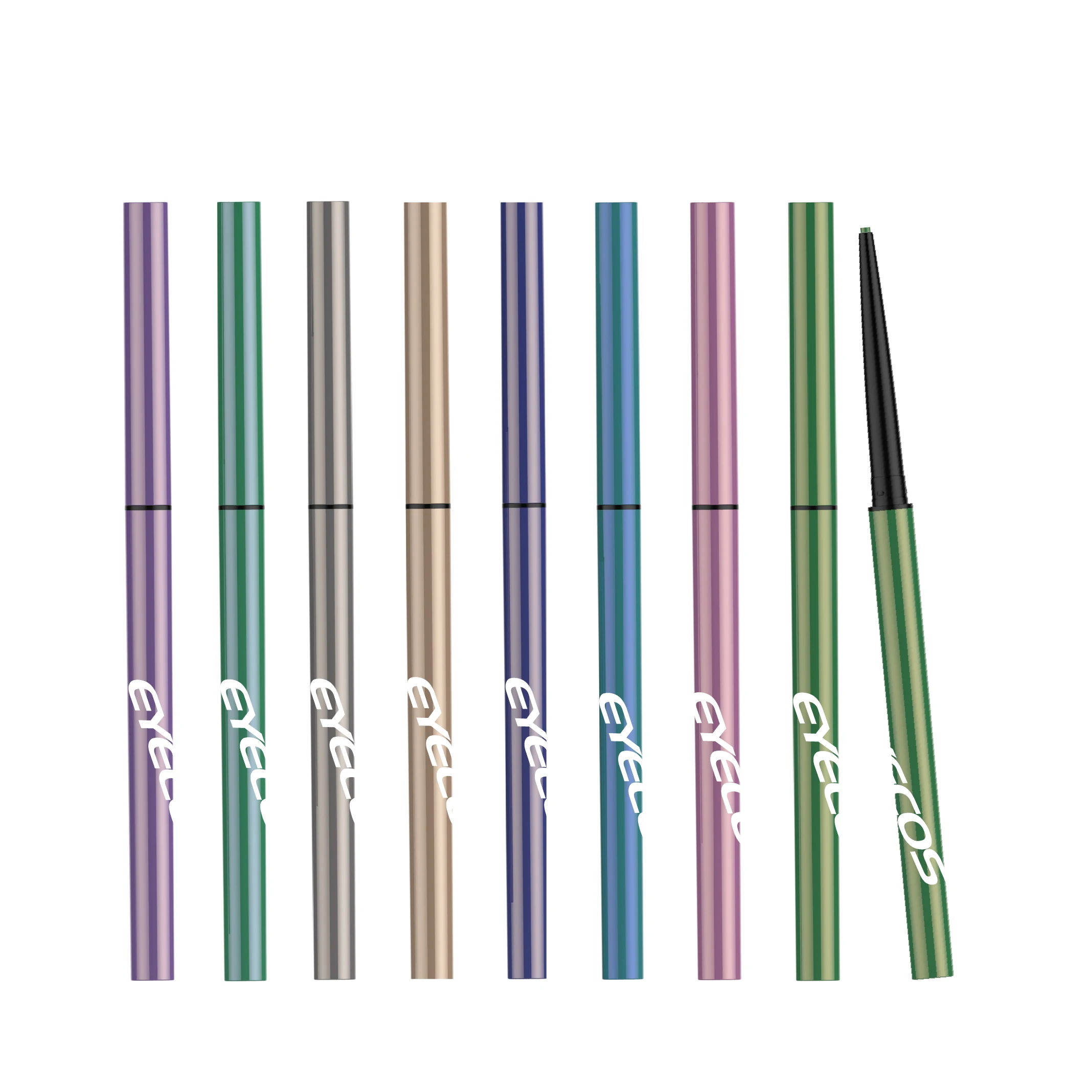 Private Label Long Lasting Waterproof Smooth Quick Drying No Caking Glitter Eyeliner Glue Pen