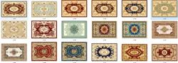 Grade Customized 100% Viscose Silk Carpets and Rugs for living room