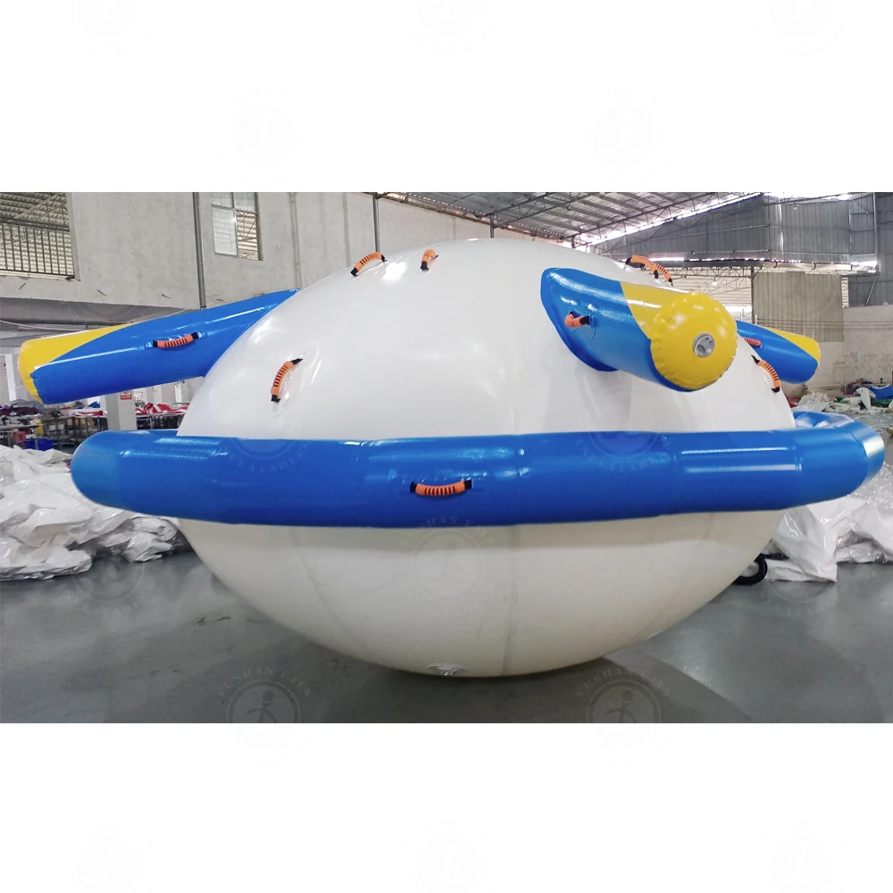 Custom Aqua Park Inflatable Saturn Water Toys For Adults