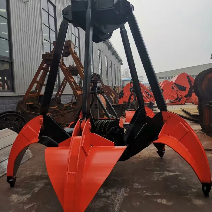 Hydraulic System Product Organ Peel Grabs with Motor and Hydraulic Pump