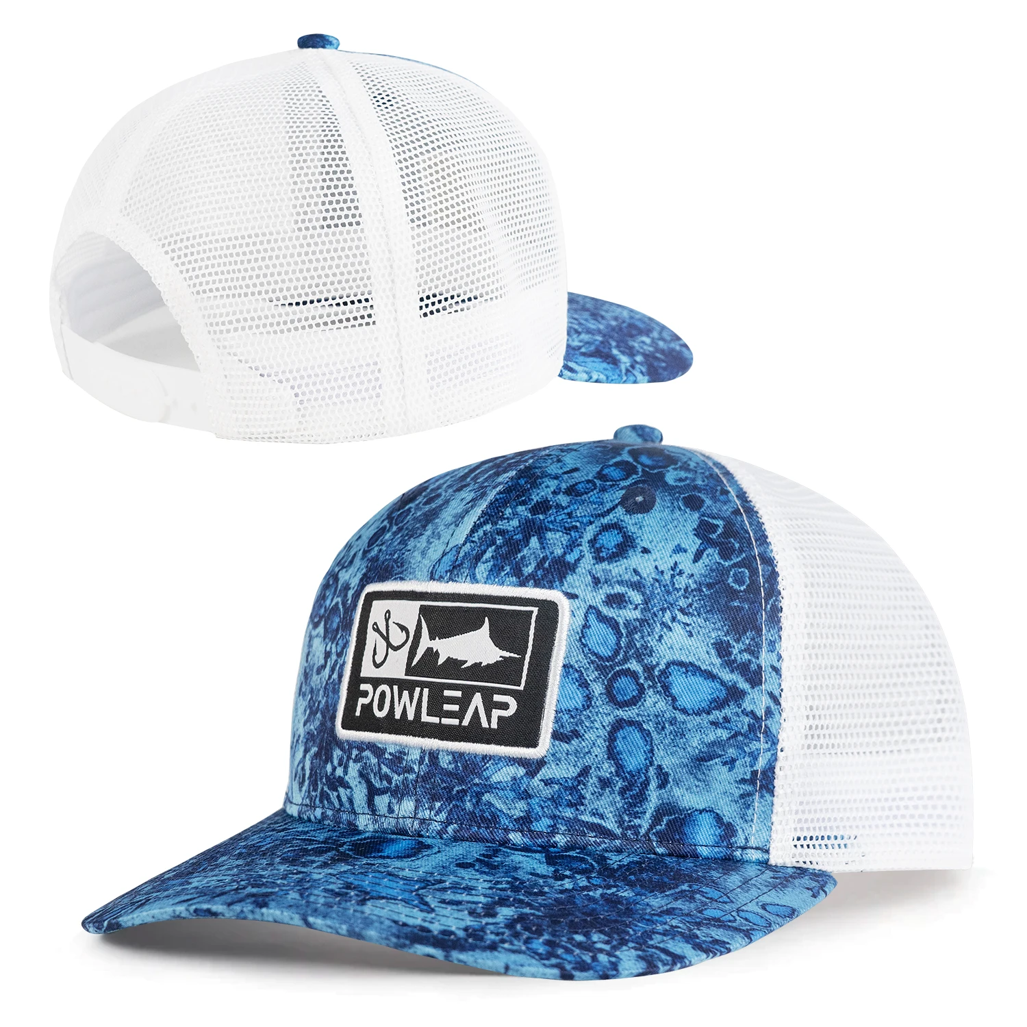 Top Sale Sun Protection UPF50+ Fishing Sports Hat Fisher Snapback Sport Embroidery Cotton Dad Baseball Fishing Tracker cap