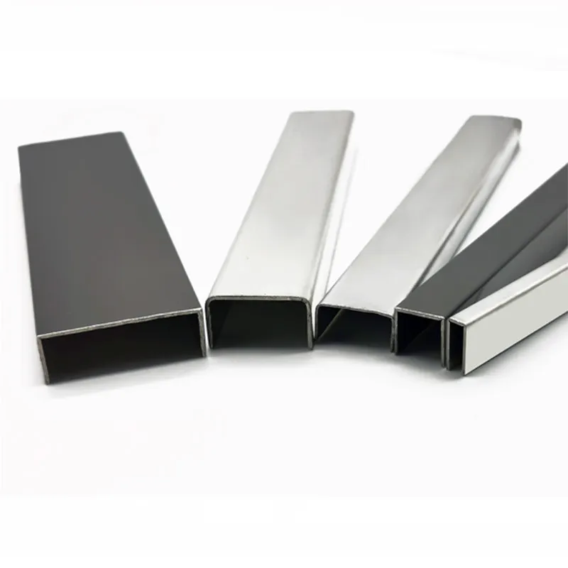 Stainless Steel U Profiles Trim 304 Grade Hot Selling Wholesale Decorative Profile Tile Strips