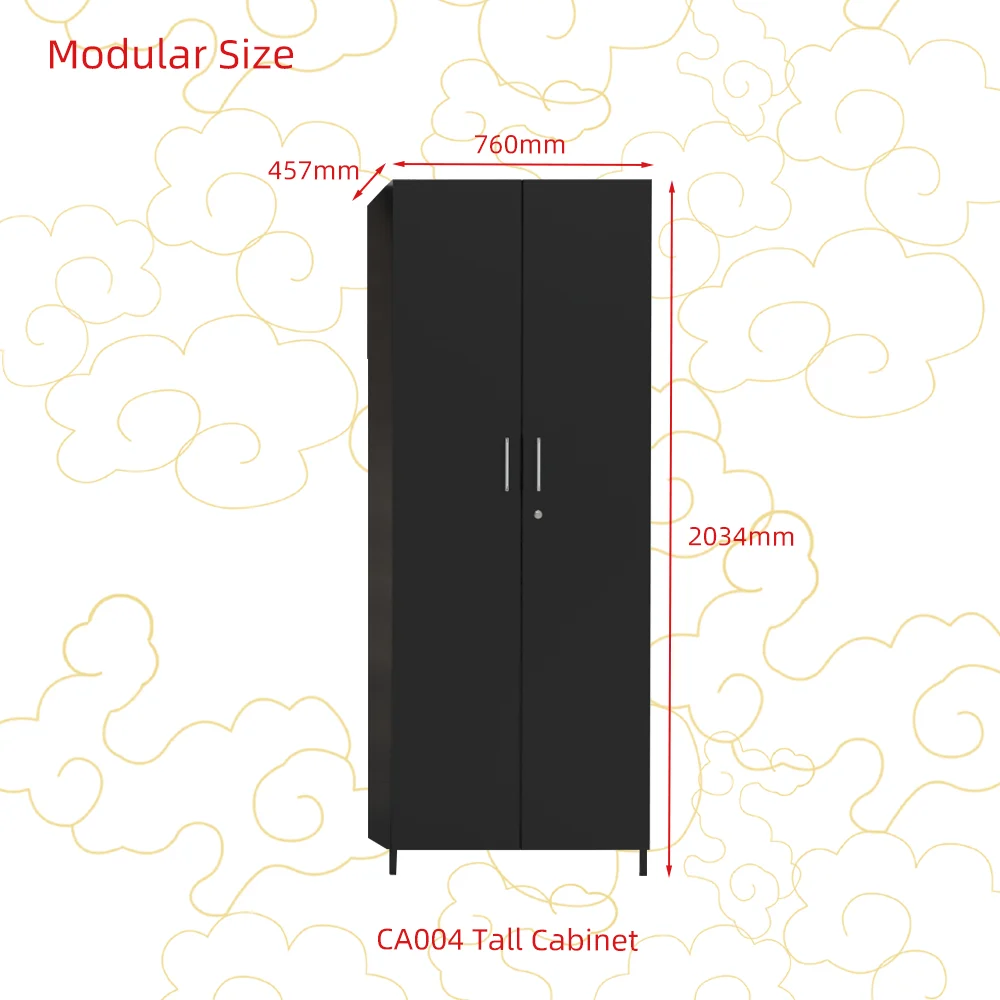 Garage combination cabinet slat wall storage system cabinet steel modular cabinets