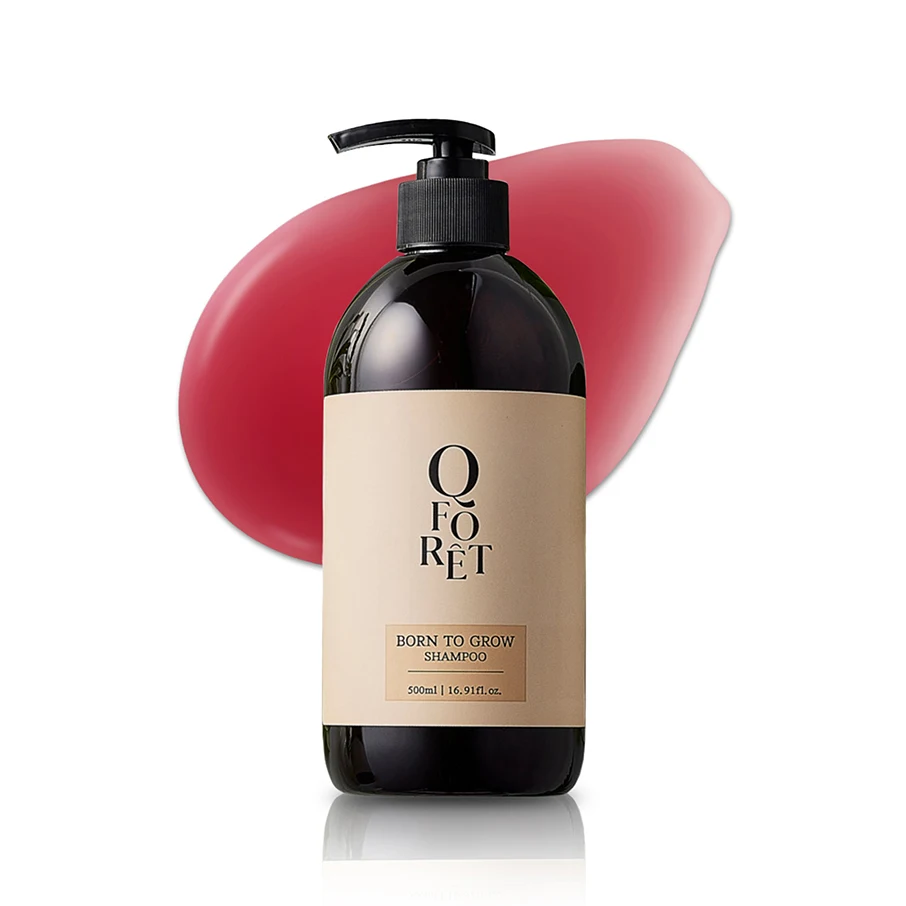 Популярный натуральный травяной шампунь от выпадения волос QFORET-запатентованный уход за кожей головы SLS-Free быстрый рост клинически доказано K-Beauty