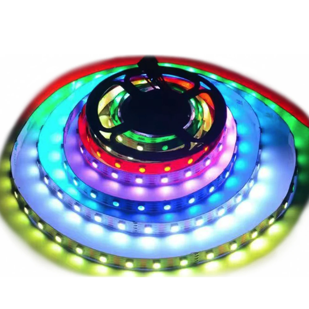 Full color RGB SMD 5050/3528 Led strip addressable RGBW 14w/m Smart Strip light support remote control