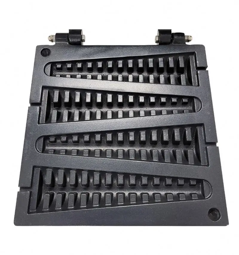 Stainless Steel Pancake Household Electric Commercial Pine Shape Contact Waffle Griddle Maker